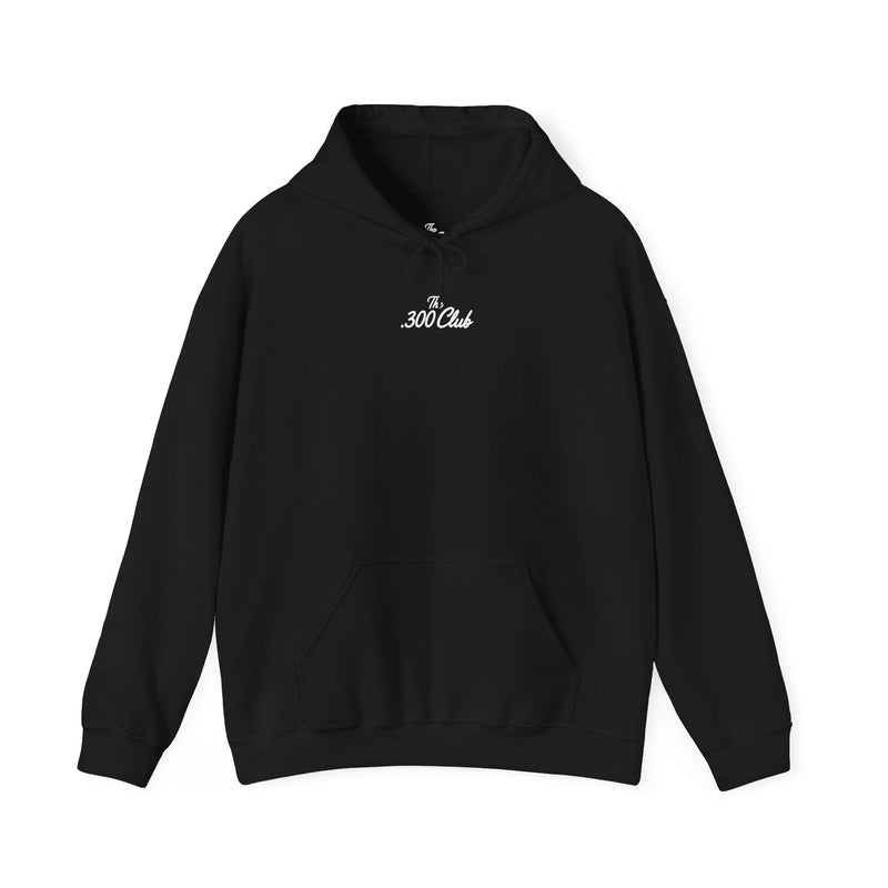300 Club Baseball Hoodie in black