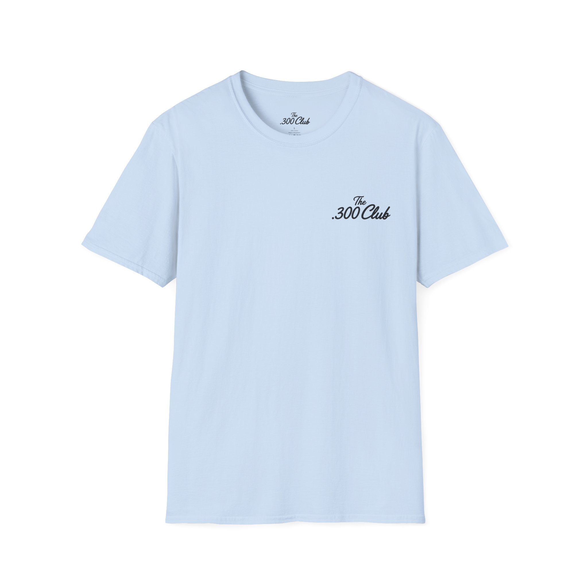 The .300 Club T-Shirt — Minimal Script Tee (Featuring Sammy Slider)