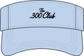 '.300 Club' Bio-Washed Visor – Golf & Baseball Performance Sun Visor